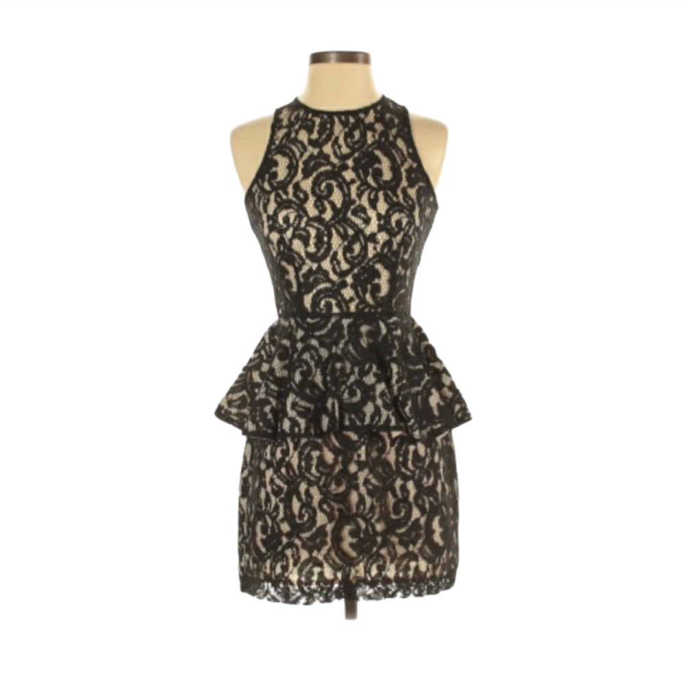 Style Stalker Black Sleeveless Cocktail Dress